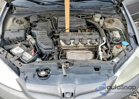 2004 Honda Civic Ex из США, поврежденный, VIN 2HGES25784H555783